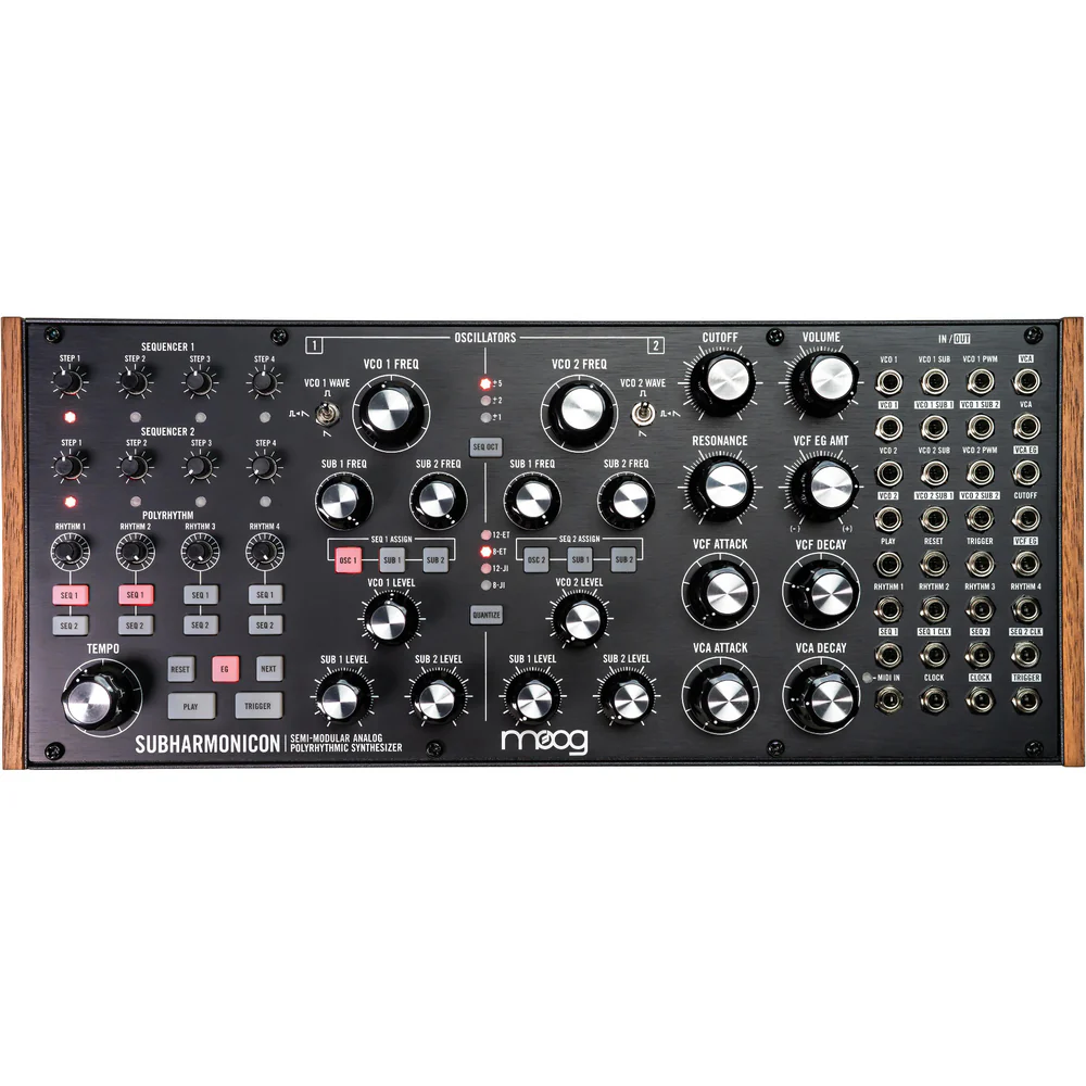 Moog Subharmonicon Semi-Modular Polyrhythmic Analog Synthesizer Moog Subharmonicon Semi-Modular Polyrhythmic Analog Synthesizer