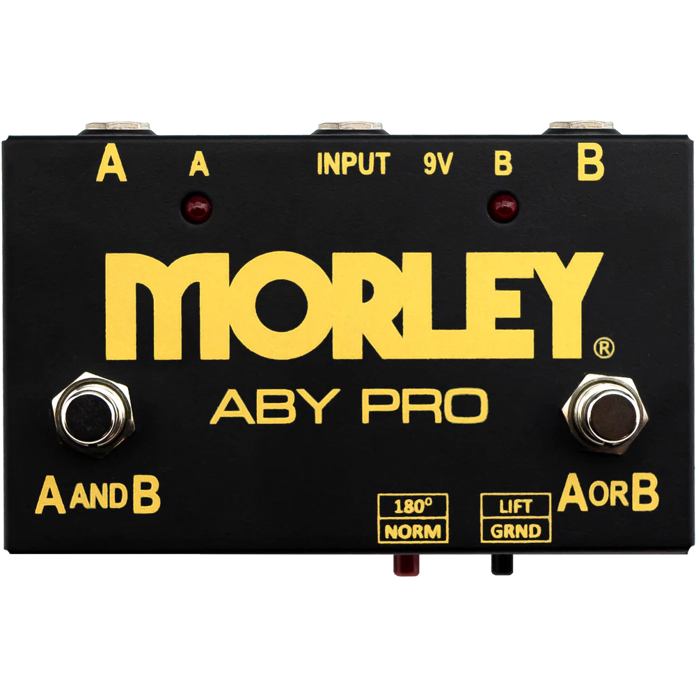 Morley ABY Pro Selector Routing Switch Pedal Morley ABY Pro Selector Routing Switch Pedal