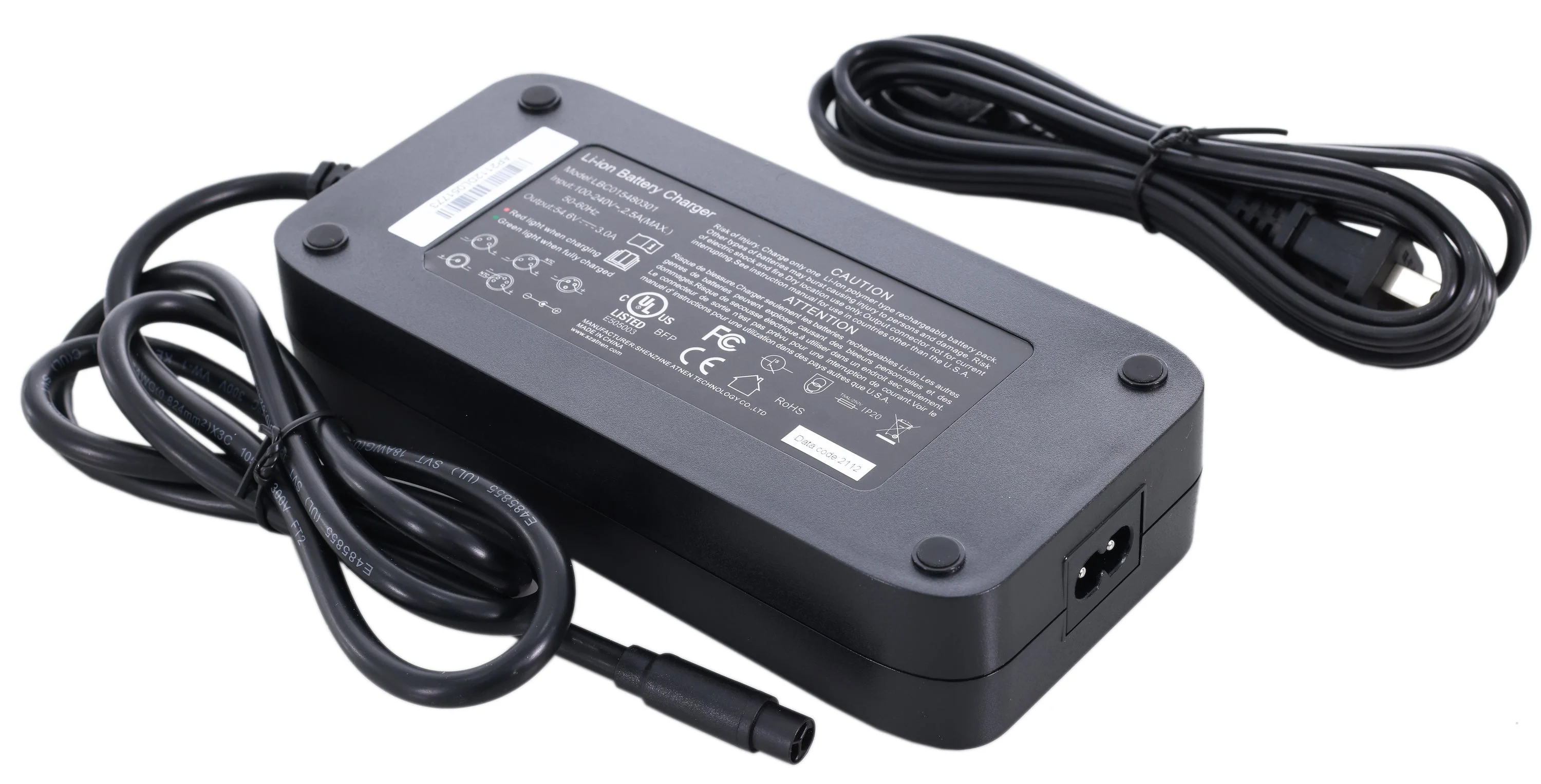 Charger Denago - Compatible w/City1, City 2, Commute, and Fat Tire eBikes