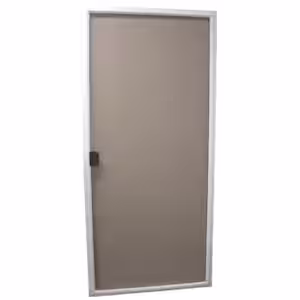 American Craftsman 50 and 70 Series 35.5 in. x 77.875 in. White Aluminum Sliding Patio Insect Screen Door