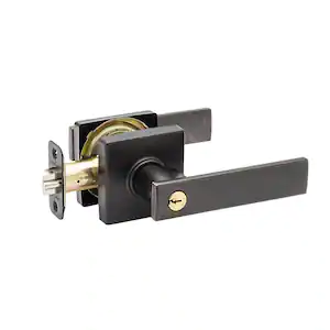 Copper Creek Craftsman Remi Tuscan Bronze Keyed Entry Door Handle