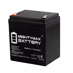 MIGHTY MAX BATTERY 12V 5AH SLA Battery Replacement for Craftsman Garage Door 41A822