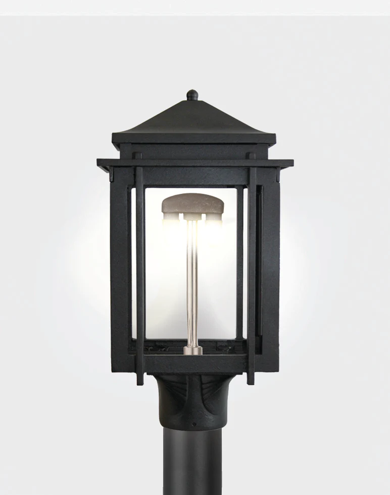 AGLW - The Craftsman Post Mount Gas Light - 1100H