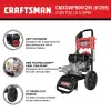CRAFTSMAN 3100 PSI at 2.4-GPM 3100 PSI 2.4-GPM-Gallons Cold Water Gas
