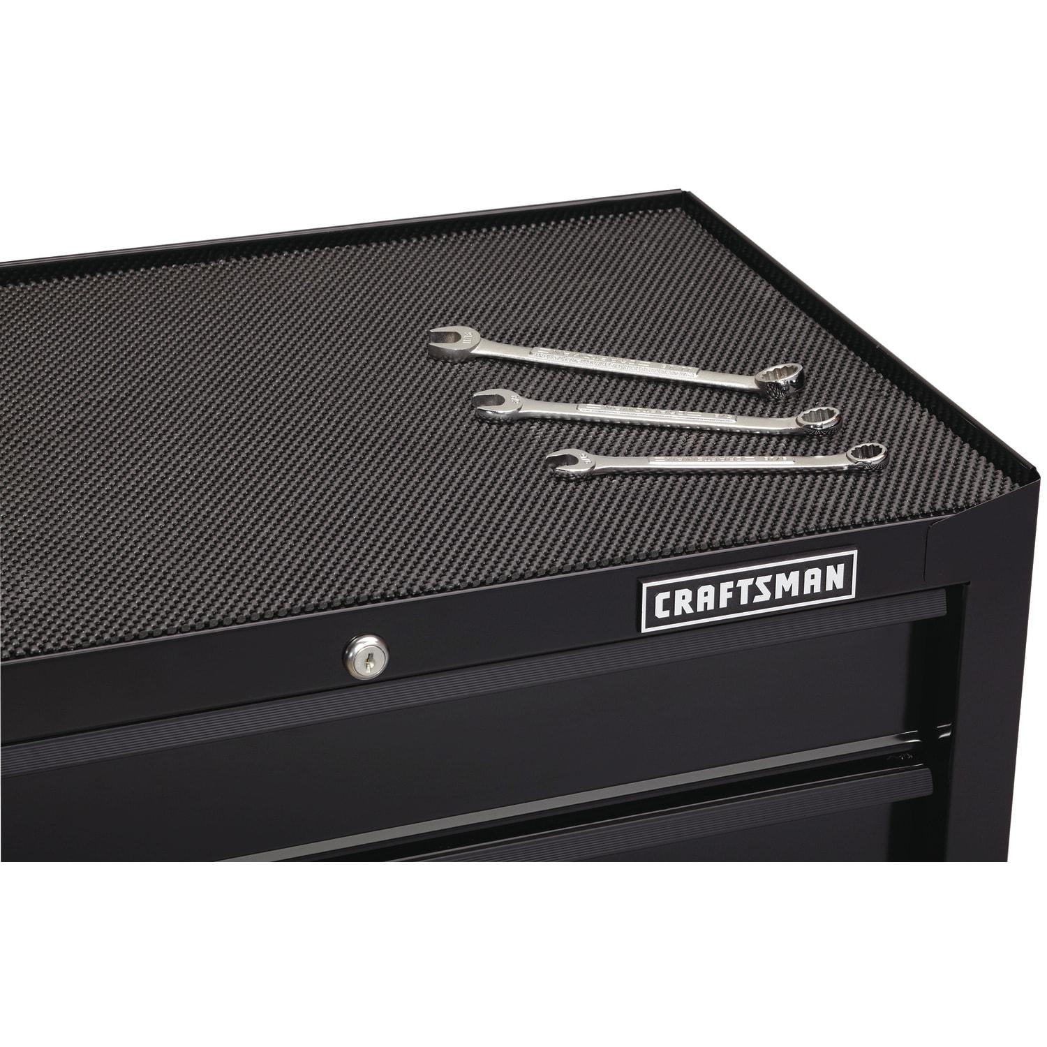 CRAFTSMAN 1000 Series 26.5-in W x 32.5-in H 4-Drawer Steel Rolling Tool Cabinet (Black)