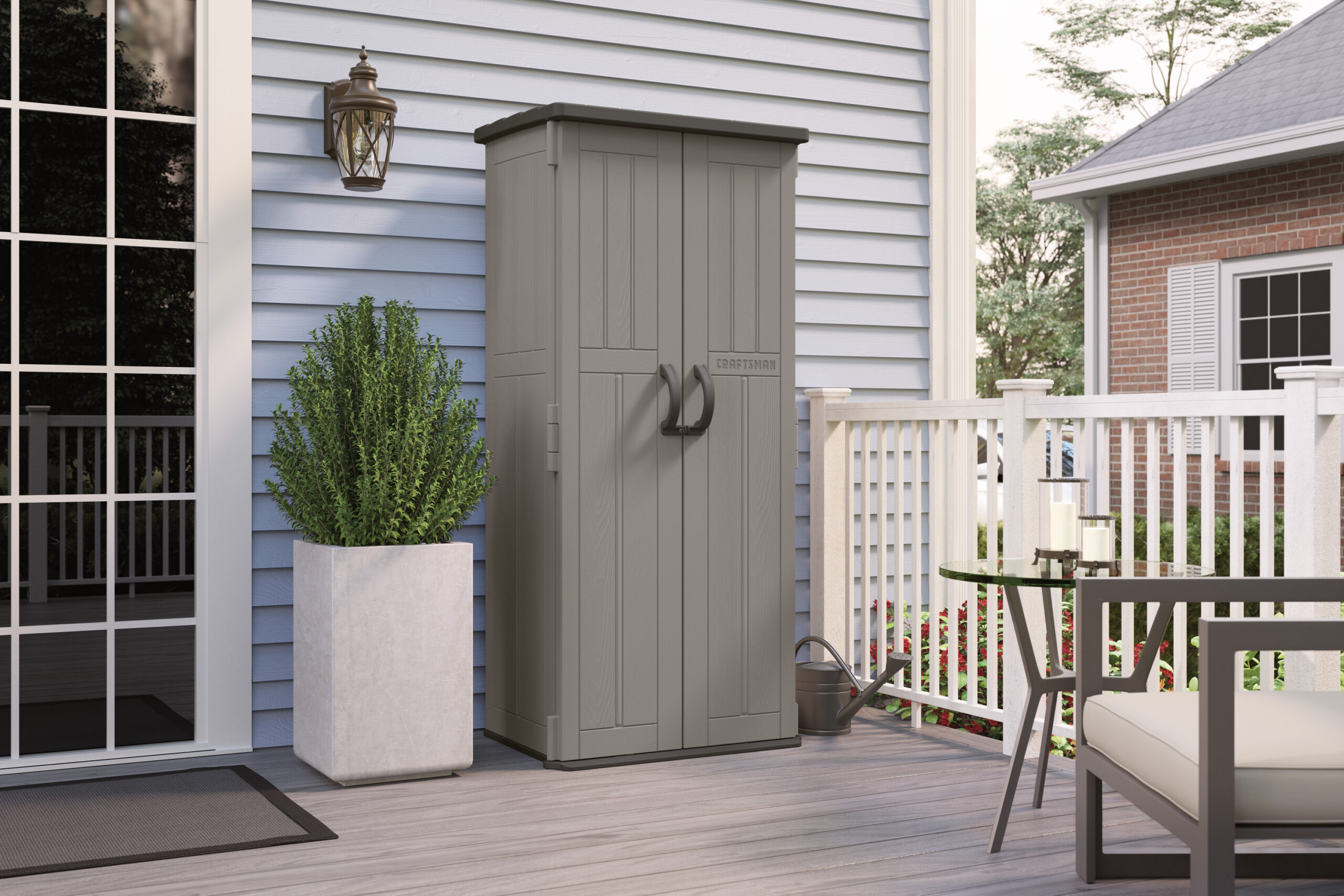 CRAFTSMAN 2-ft x 2-ft Resin Storage Shed (Floor Included)