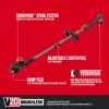 CRAFTSMAN V20 20-volt Max 13-in Straight Shaft Attachment Capable Battery String Trimmer (Battery and Charger Not Included)
