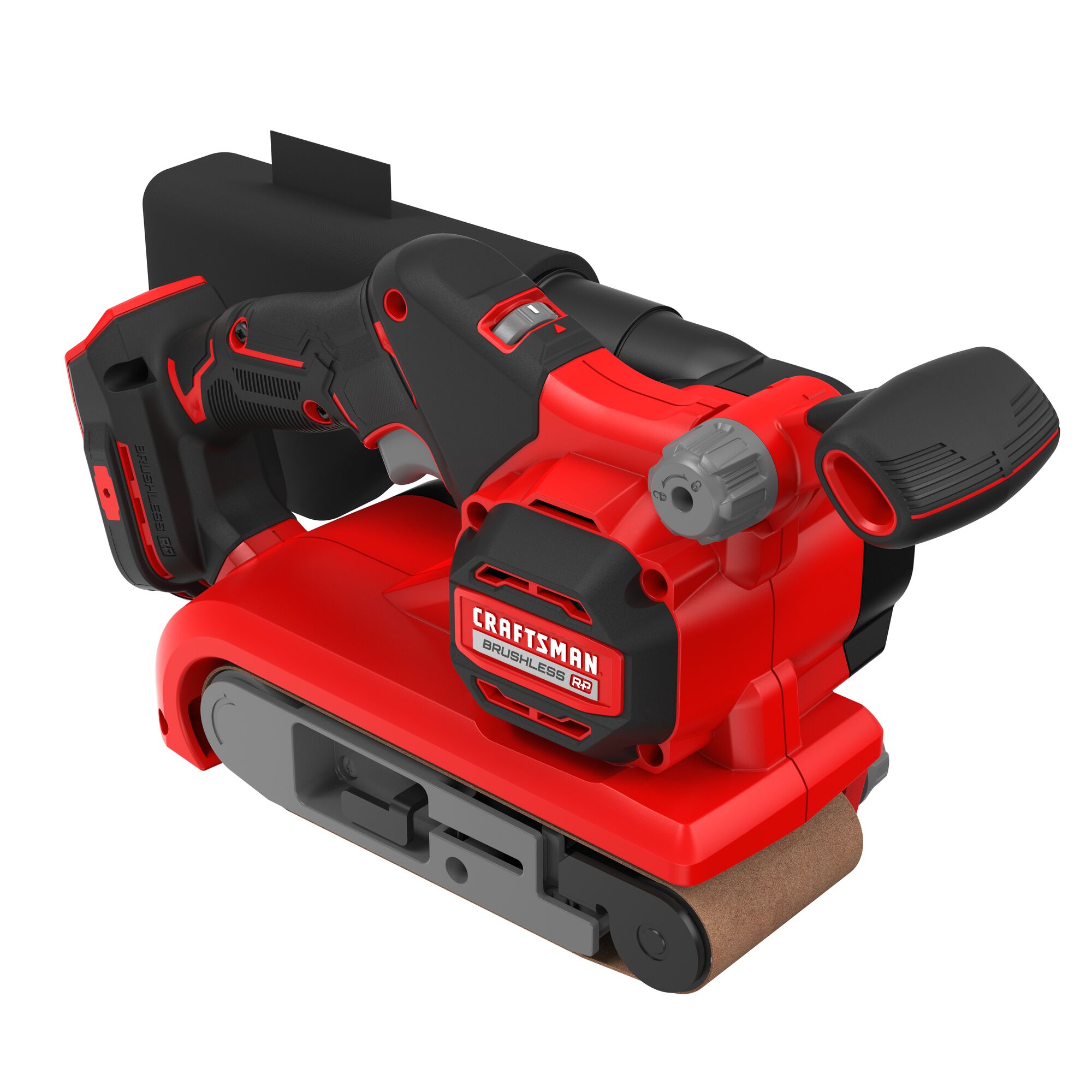 CRAFTSMAN 20-Volt Brushless Cordless Variable Speed Belt Sander with Dust Management