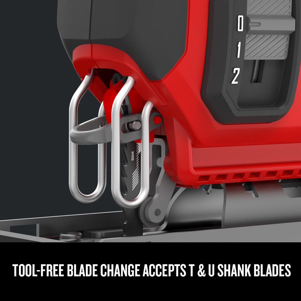 CRAFTSMAN V20 20-volt Max Variable Speed Keyless Cordless Jigsaw (Charger Included and Battery Included)