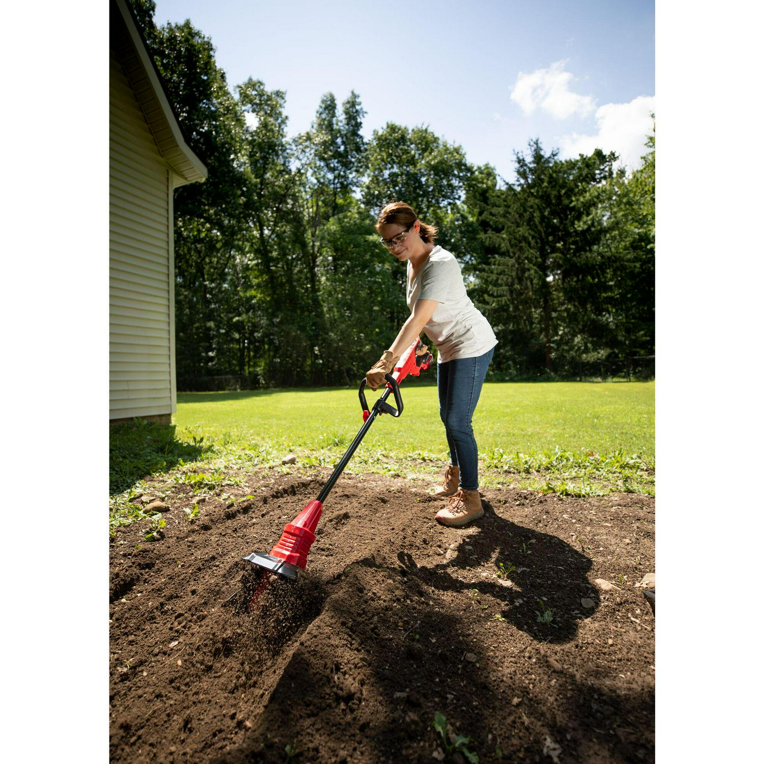 CRAFTSMAN V20 20-volt Lithium Ion Forward-rotating Cordless Electric Cultivator (Battery and Charger Not Included)