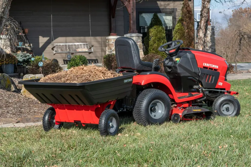CRAFTSMAN 10-cu ft Poly Dump Cart