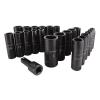 CRAFTSMAN 23-Piece Standard (SAE) and Metric Combination 1/2-in Drive Set 6-Point Impact Socket Set