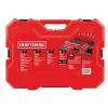 CRAFTSMAN 189-Piece Standard (SAE) and Metric Polished Chrome Mechanics Tool Set with Hard Case