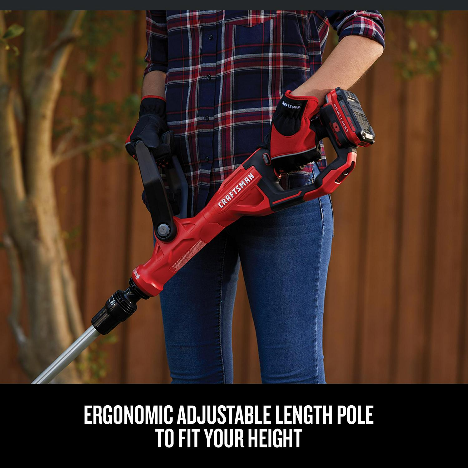 CRAFTSMAN V20 20-volt Max Cordless Battery String Trimmer and Leaf Blower Combo Kit (Battery and Charger Included)