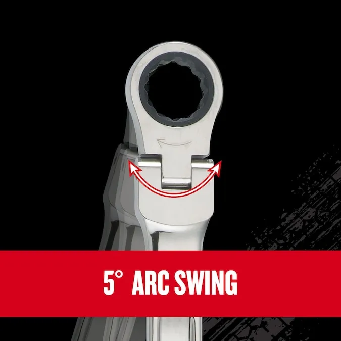 CRAFTSMAN V-Series 7-Piece Set Metric Flexible Head Ratchet Wrench