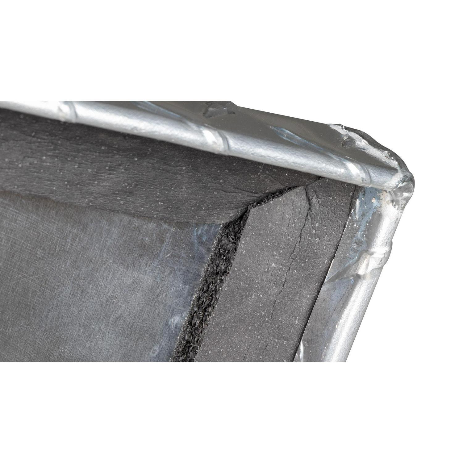 CRAFTSMAN 18.34-in x 19.02-in x 33.64-in Silver Aluminum Chest Truck Tool Box