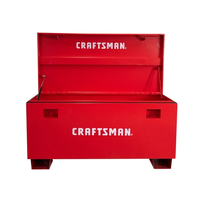 CRAFTSMAN 44.88-in W x 23.03-in L x 24.8-in H Red Steel Jobsite Box