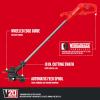 CRAFTSMAN 20-volt Max 10-in Straight Shaft Battery String Trimmer 2 Ah (Battery and Charger Included)