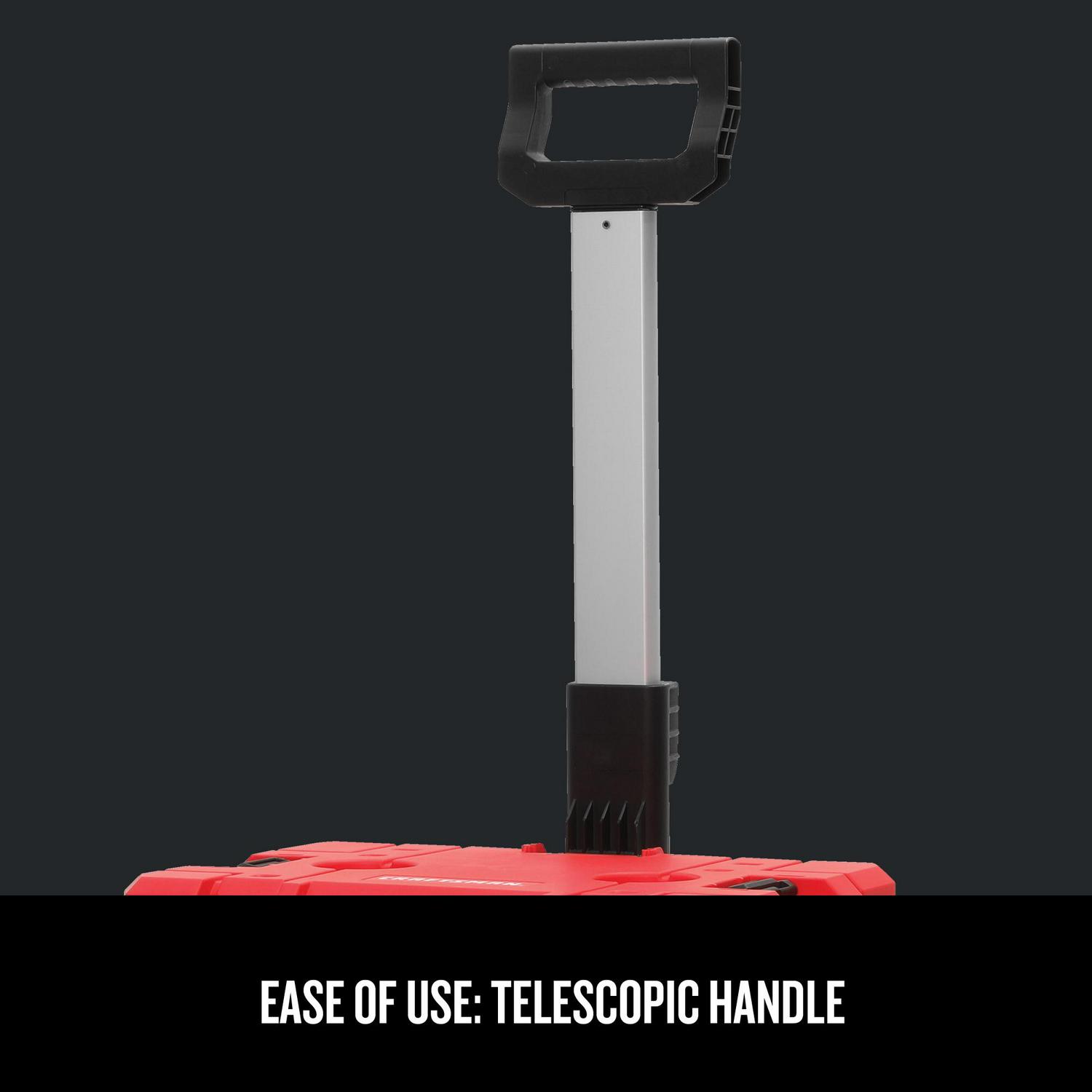 CRAFTSMAN VERSASTACK Red-Quart Wheeled Insulated Chest Cooler