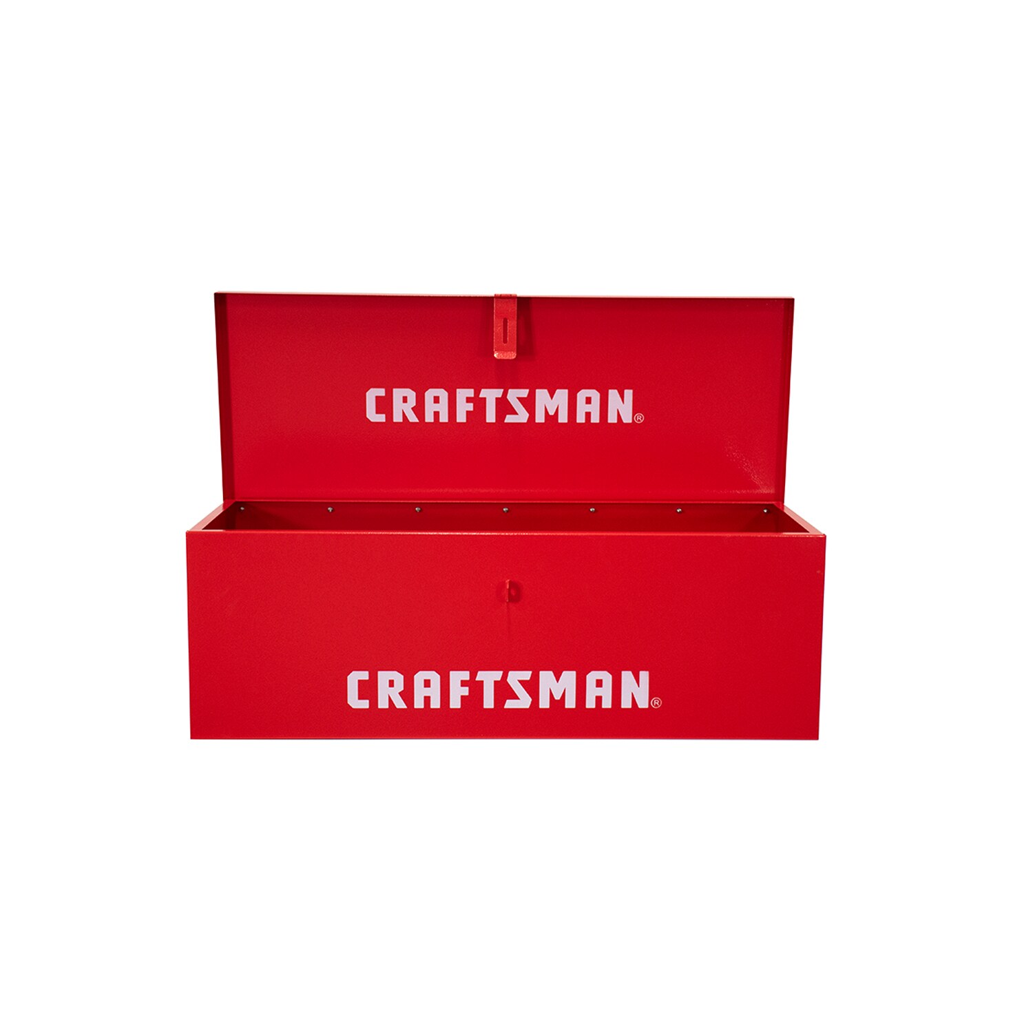 CRAFTSMAN Portable Tool Box 30.12-in Red Steel Lockable Tool Box
