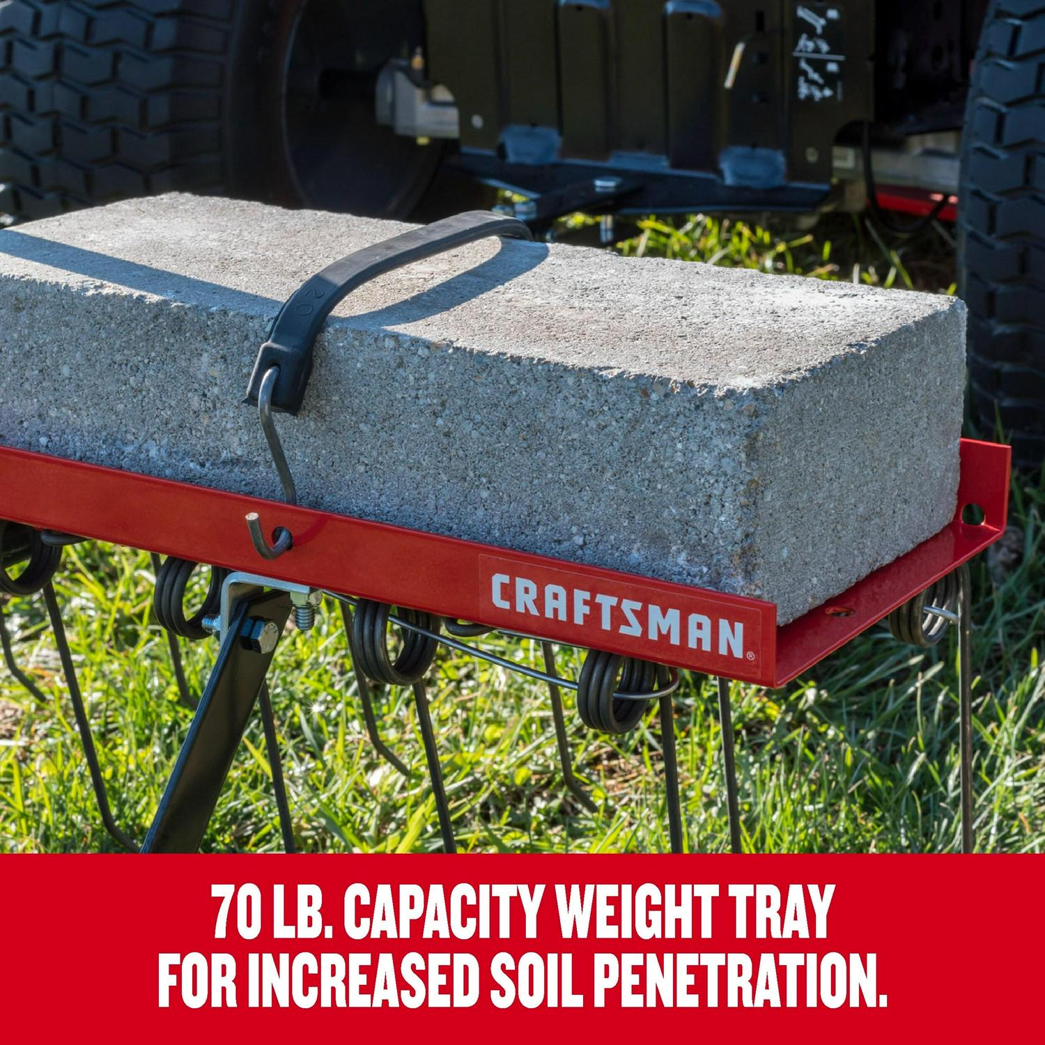 CRAFTSMAN 40-in Dethatcher