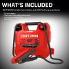 CRAFTSMAN 1200-Amp 12-Volt Portable Car Battery Jump Starter with Digital Display
