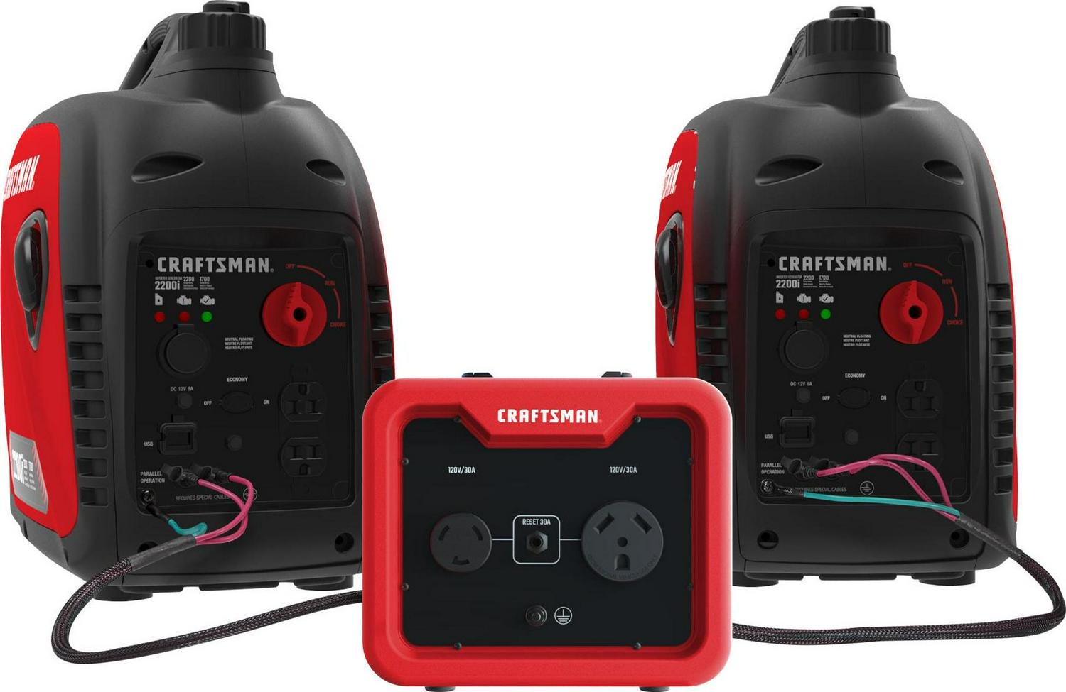 CRAFTSMAN 2200/2500 Watt Inverter Parallel Cable Kit