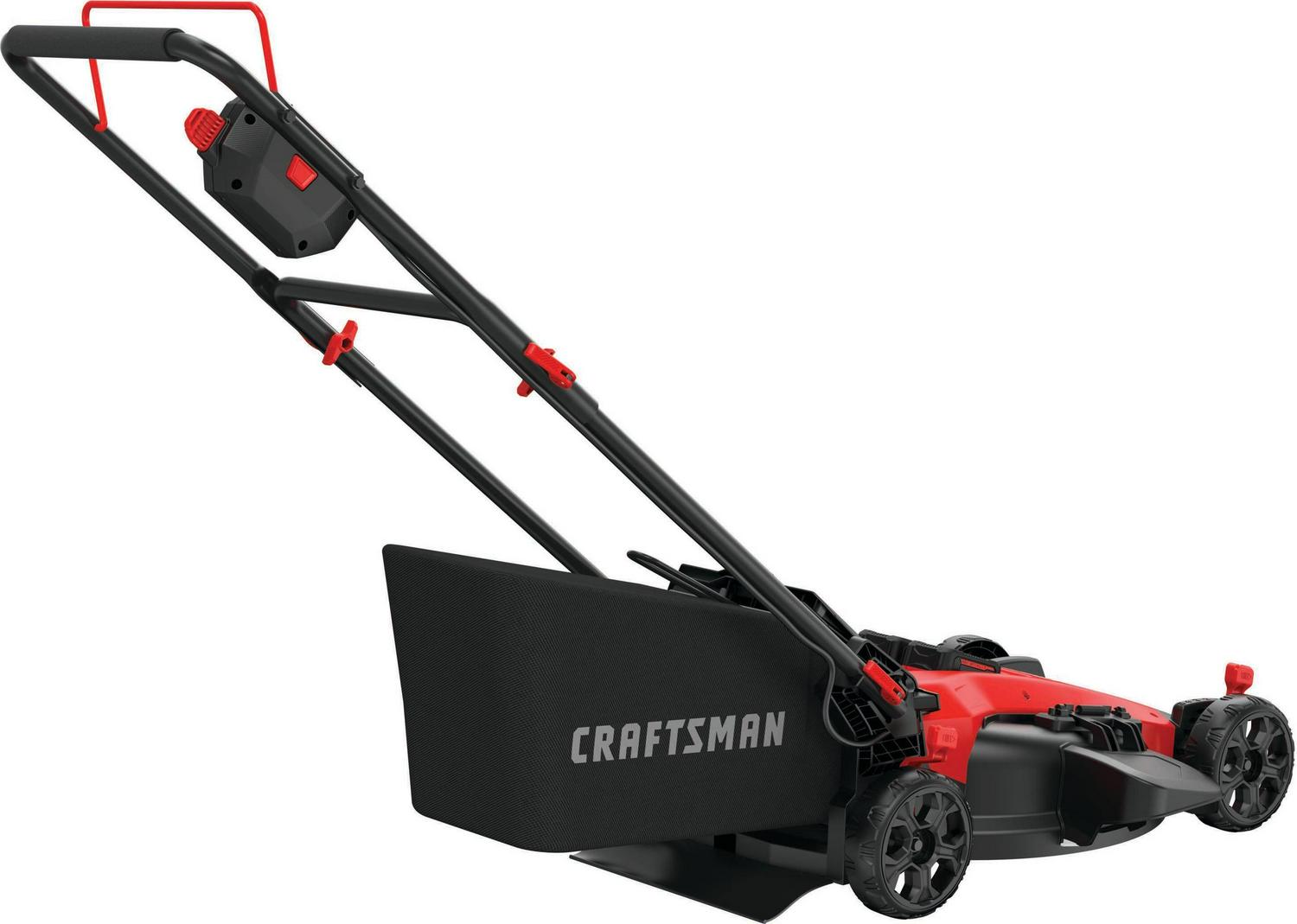CRAFTSMAN V20 20-volt Max 20-in Cordless Push Lawn Mower 5 Ah (Battery and Charger Included)