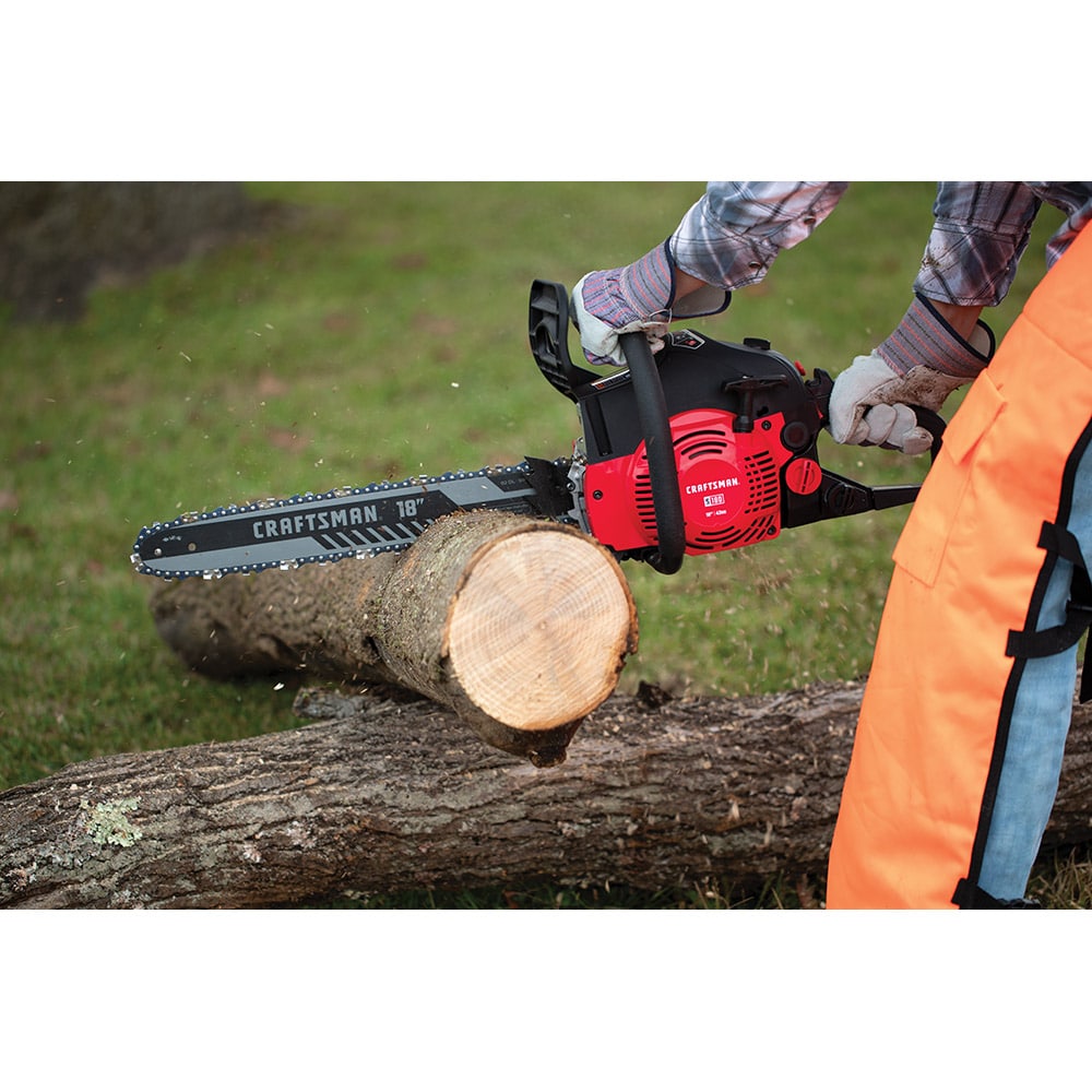CRAFTSMAN S180 42-cc 2-cycle 18-in Gas Chainsaw
