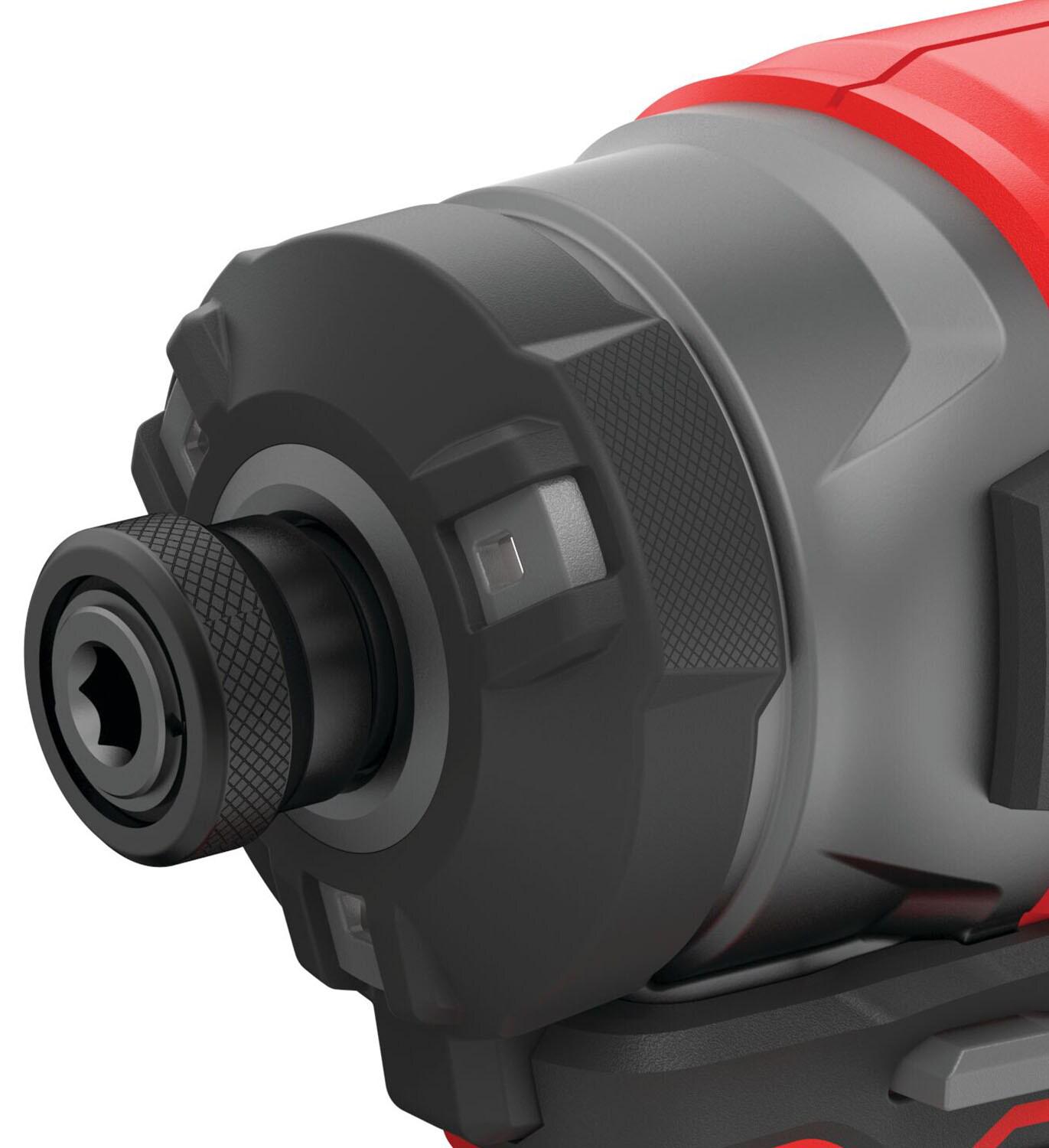 CRAFTSMAN V20 20-volt Max Brushless Cordless Impact Driver (2-Batteries Included, Charger Included and Soft Bag included)