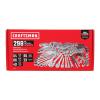 CRAFTSMAN 298-Piece Standard (SAE) and Metric Combination Polished Chrome Mechanics Tool Set