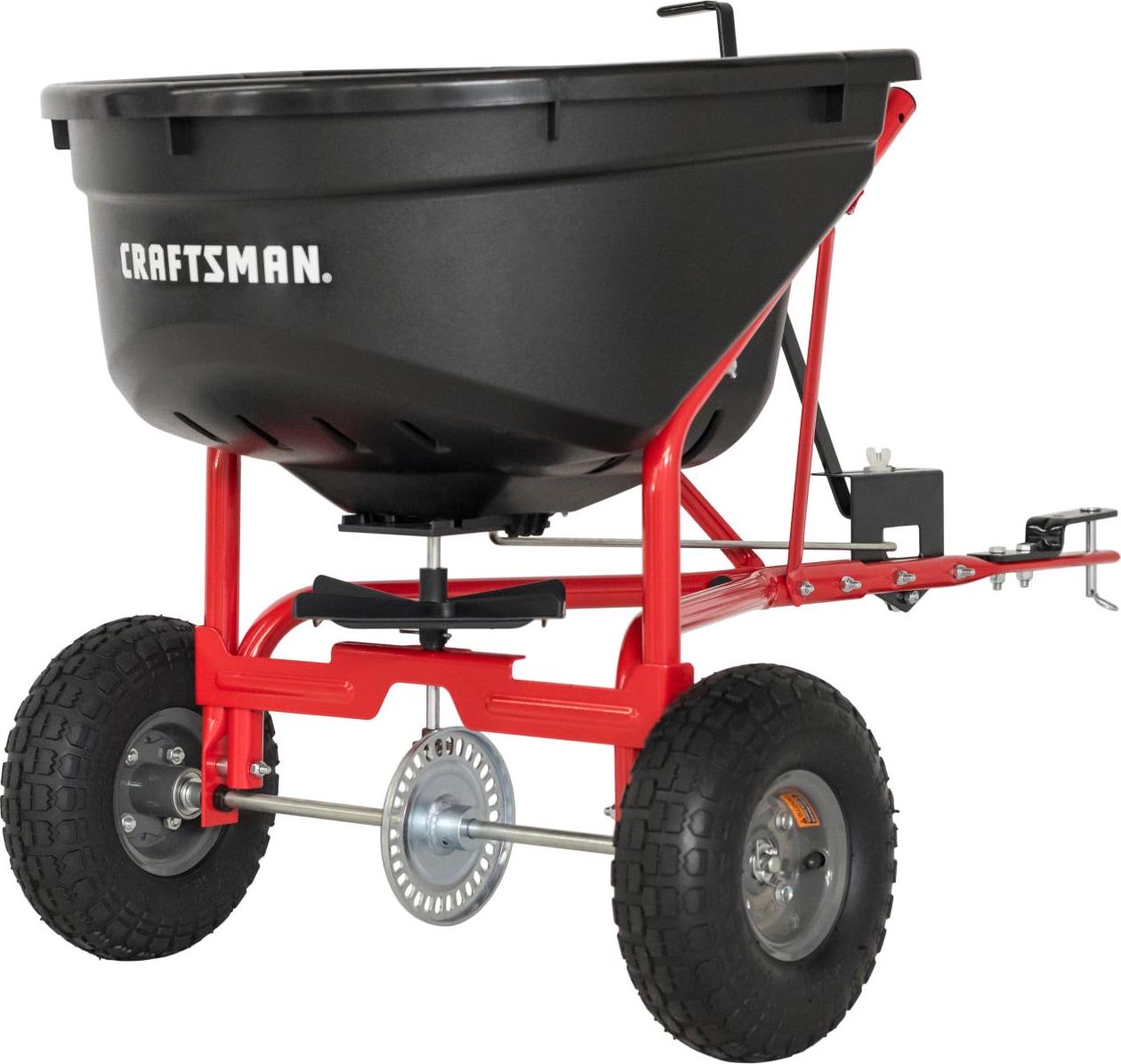 CRAFTSMAN 110-lb Capacity Broadcast Tow-Behind Spreader