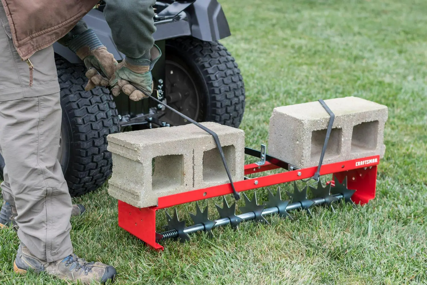 CRAFTSMAN 36-in Spike Lawn Aerator