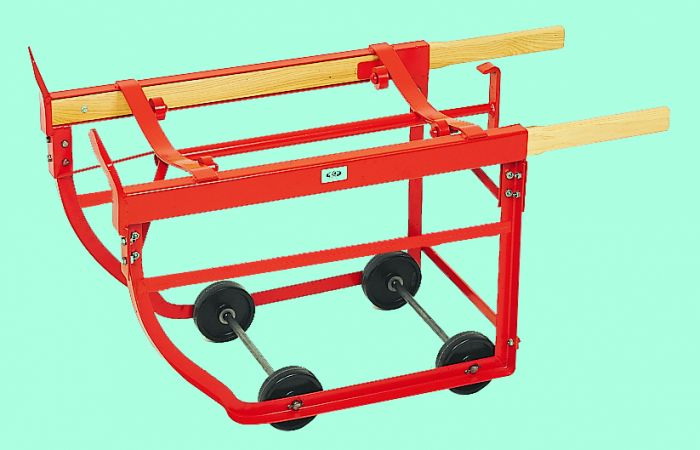 BASCO Knockdown Combination Drum Cradle - 5 Inch Hard Rubber Wheels