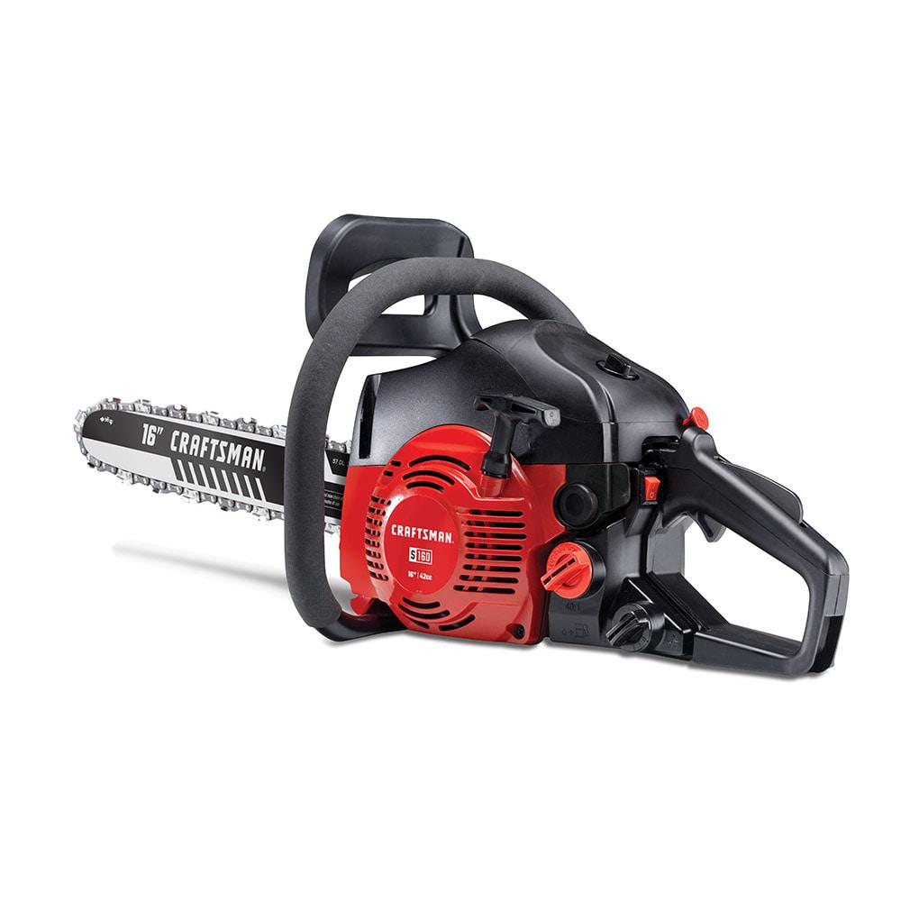 CRAFTSMAN S160 42-cc 2-cycle 16-in Gas Chainsaw