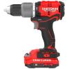 CRAFTSMAN V20 RP 1/2-in 20-volt Max Variable Speed Brushless Hybrid Cordless and Corded Hammer Drill (2-Batteries Included)