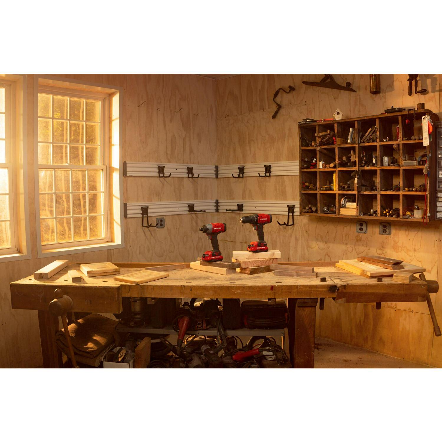 CRAFTSMAN V20 2-Tool Power Tool Combo Kit with Soft Case (2-Batteries Included and Charger Included)