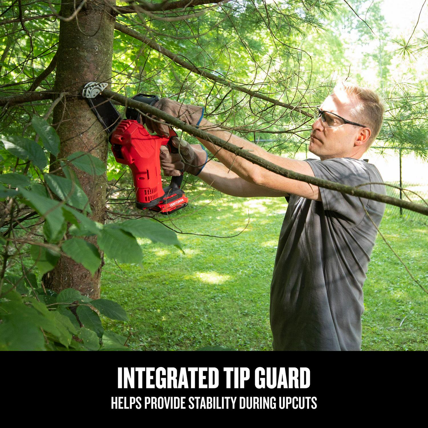 CRAFTSMAN V20 20-volt Max 6-in Battery 2 Ah Chainsaw (Battery and Charger Included)