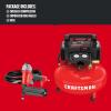 CRAFTSMAN 6-Gallons Portable 150 PSI Pancake Air Compressor with Accessories