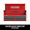 CRAFTSMAN 2000 Series 51.5-in W x 24.7-in H 8-Drawer Steel Tool Chest (Red)