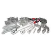 CRAFTSMAN 230-Piece Standard (SAE) and Metric Polished Chrome Mechanics Tool Set with Hard Case