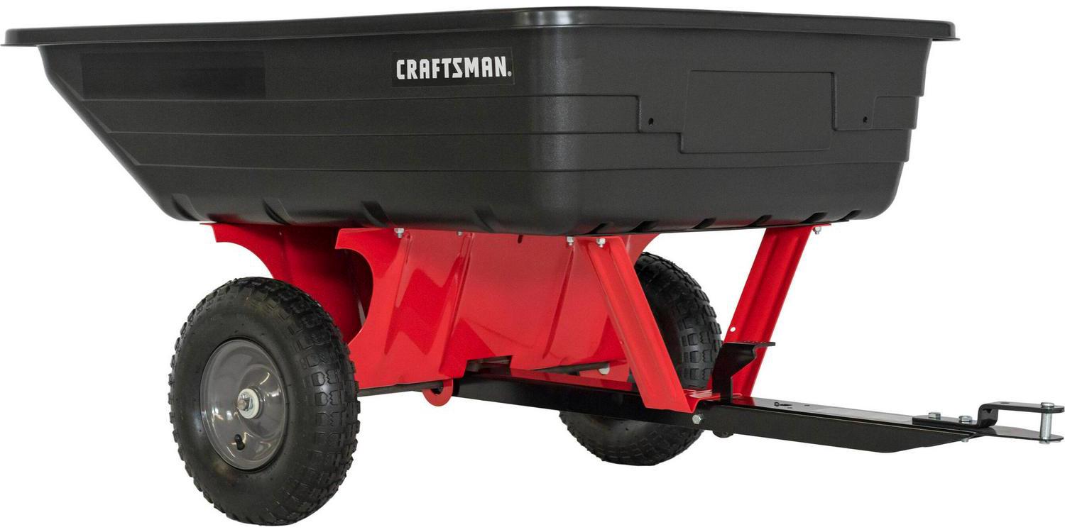 CRAFTSMAN 10-cu ft Poly Dump Cart