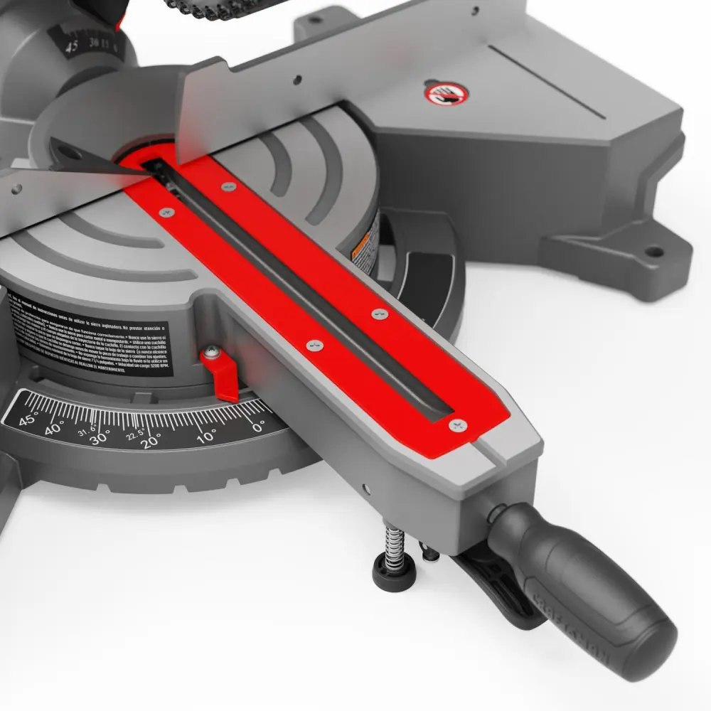 CRAFTSMAN 7-1/4-in 9-Amp Single Bevel Sliding Compound Corded Miter Saw