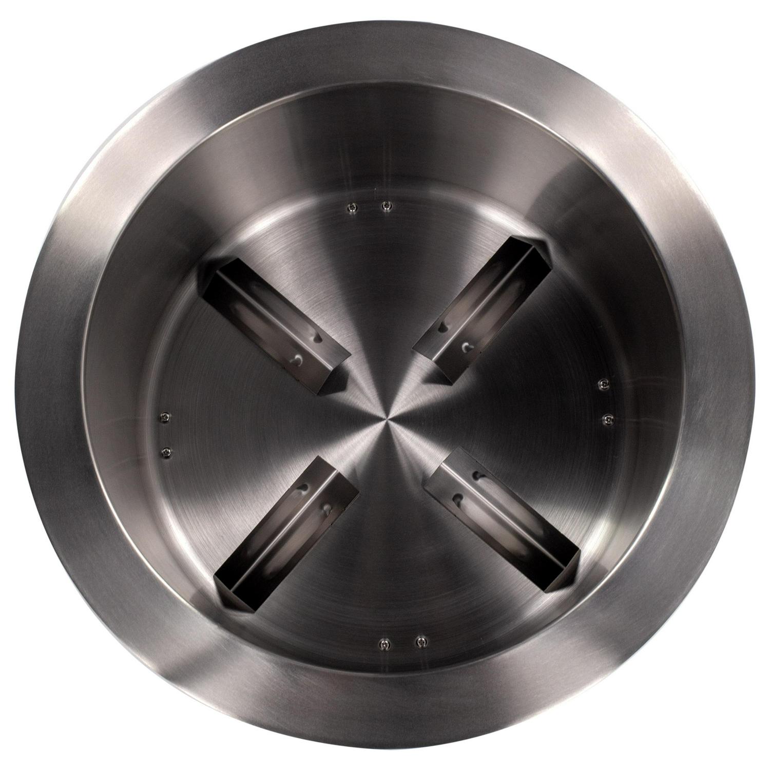 CRAFTSMAN Smokeless 19.5-in W Stainless Steel Wood-Burning Fire Pit