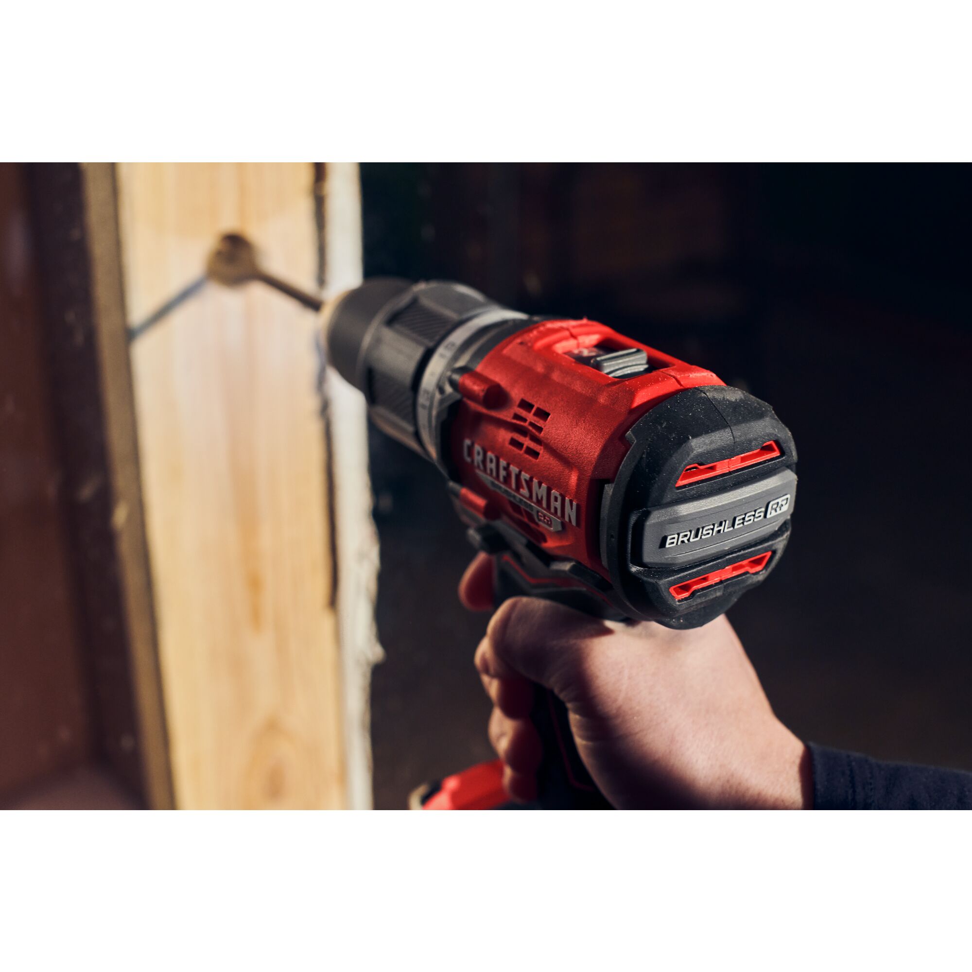 CRAFTSMAN V20 RP 1/2-in 20-volt Max-Amp Variable Speed Brushless Cordless Hammer Drill(Bare Tool)