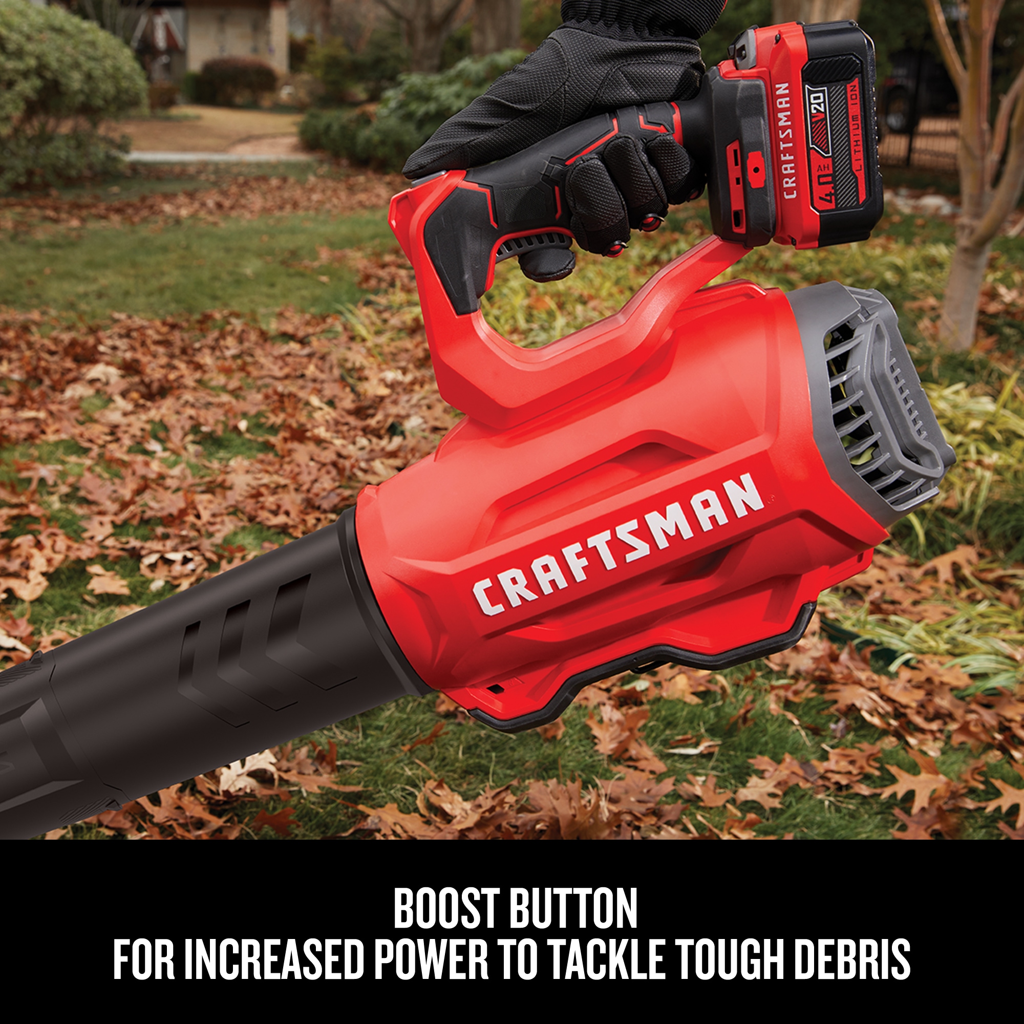 CRAFTSMAN V20 20-volt Max 350-CFM 100-MPH Battery Handheld Leaf Blower (Battery Included and Charger Not Included)