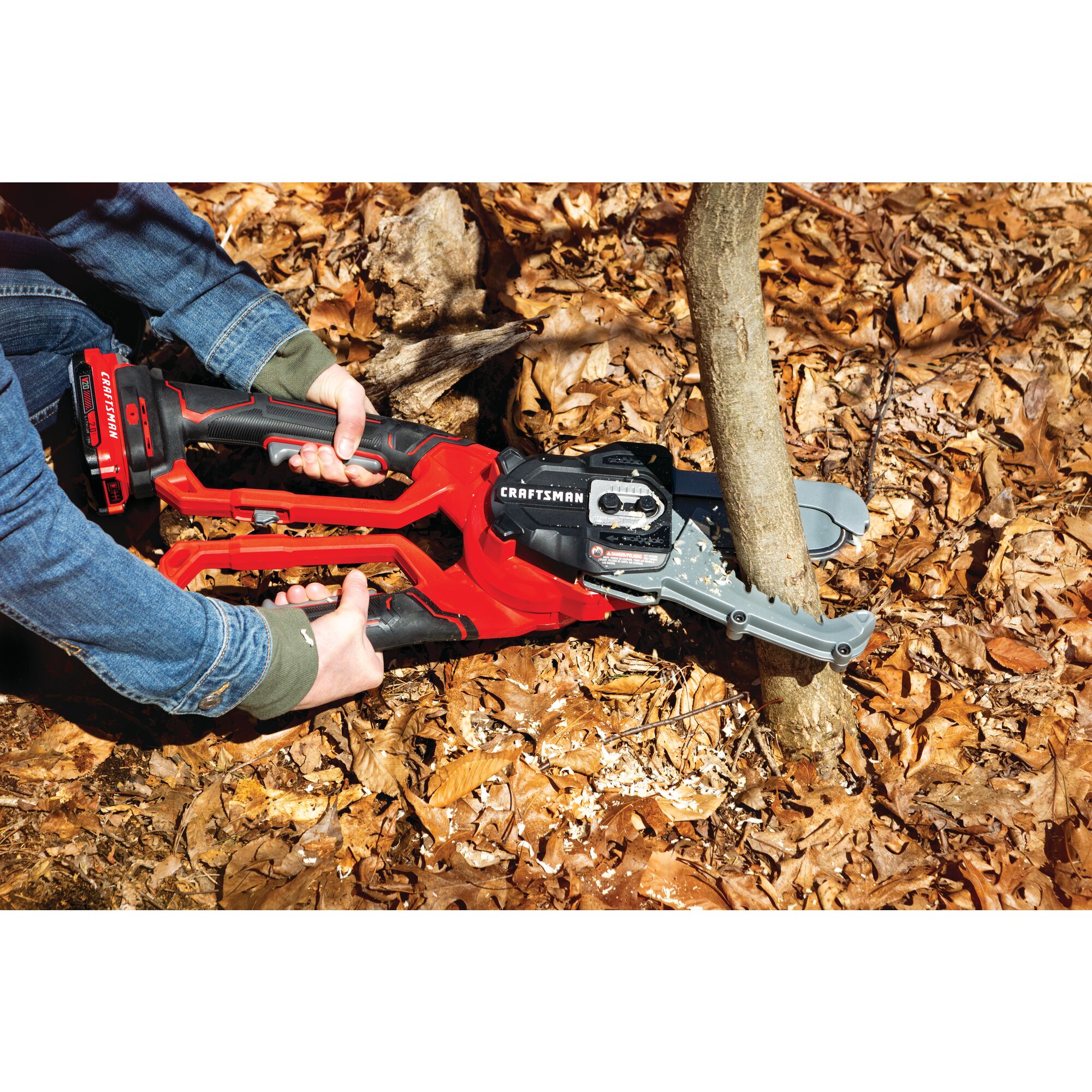 CRAFTSMAN V20 20-volt Max 6-in Battery 2 Ah Chainsaw (Battery and Charger Included)