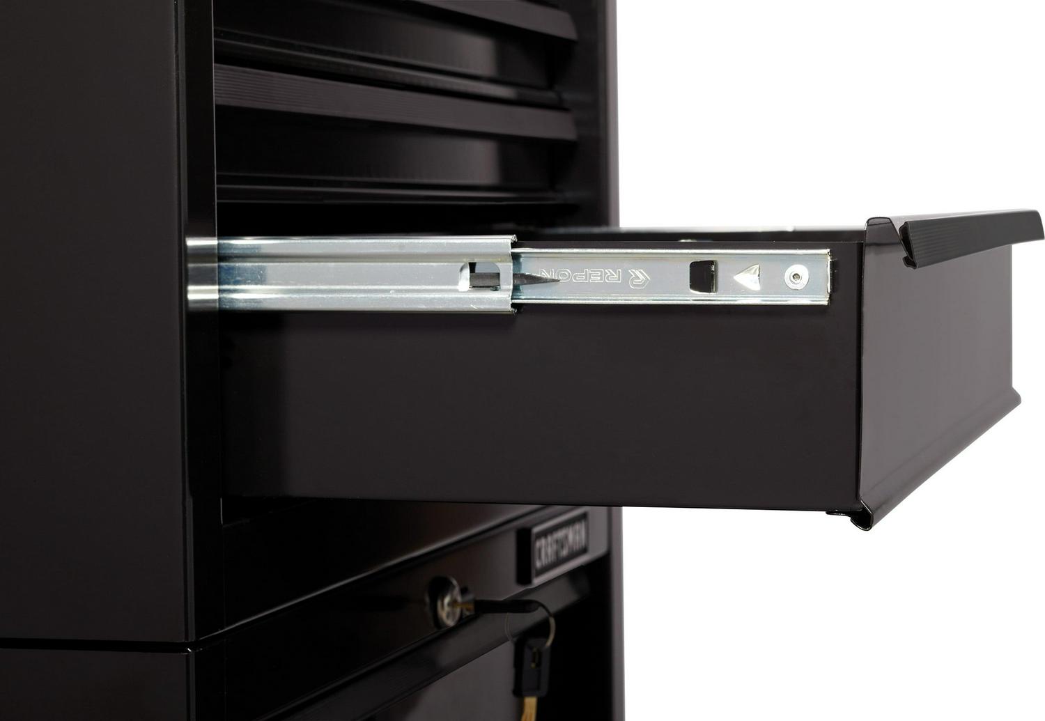 CRAFTSMAN 1000 Series 26-in W x 17.25-in H 5-Drawer Steel Tool Chest (Black)