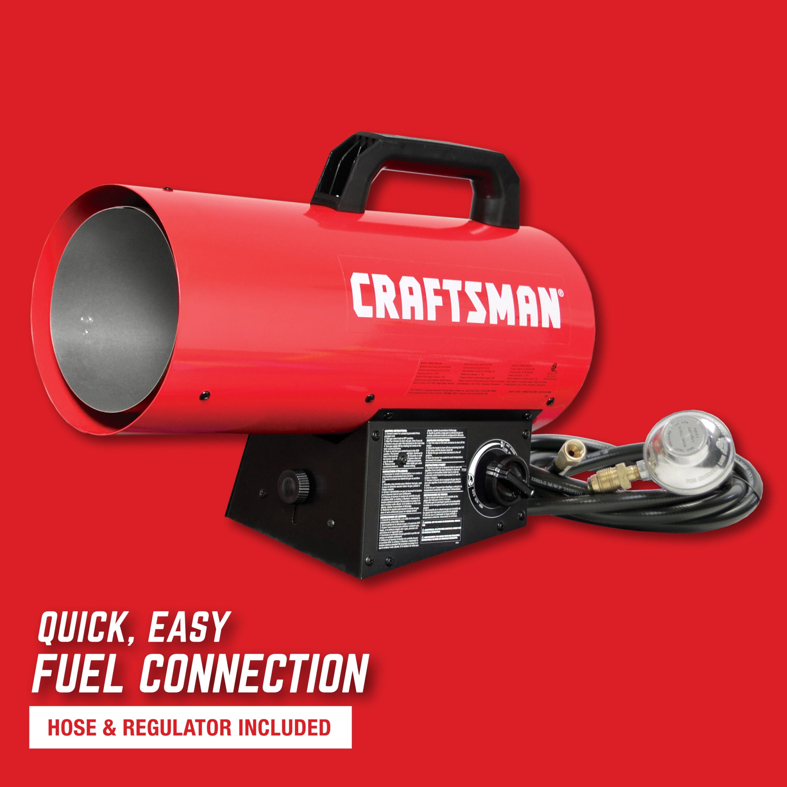 CRAFTSMAN Craftsman Forced Air Propane 60000-BTU Outdoor Portable Forced Air Propane Heater