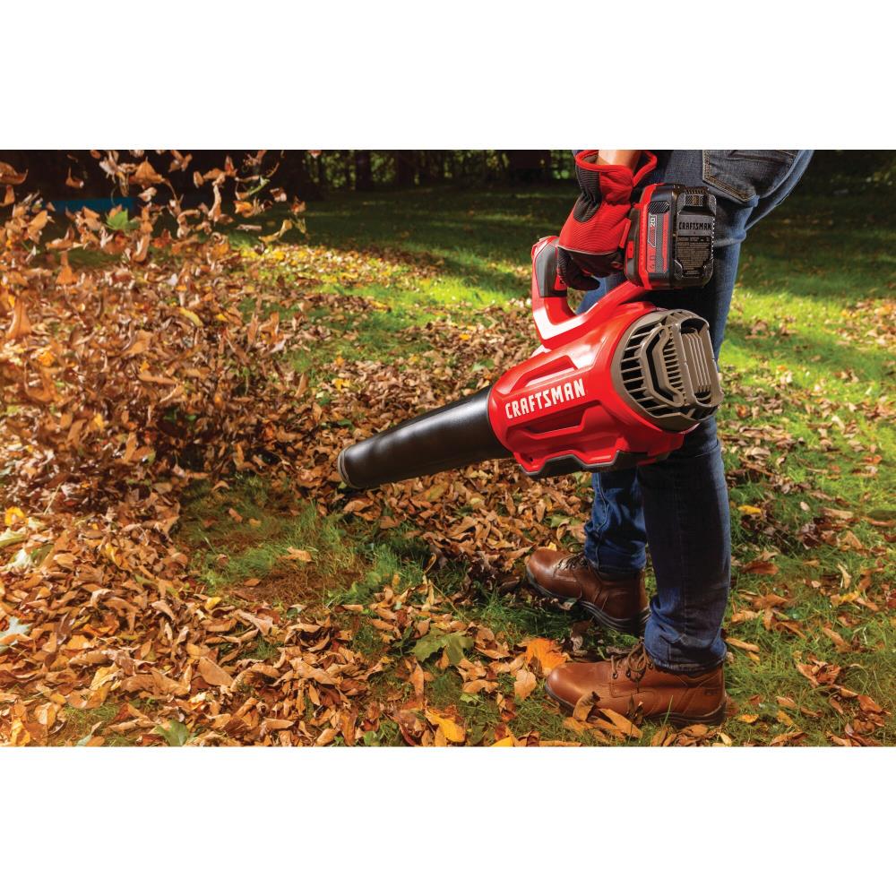 CRAFTSMAN V20 20-volt Max 350-CFM 105-MPH Cordless Battery Handheld Leaf Blower (Battery and Charger Not Included)